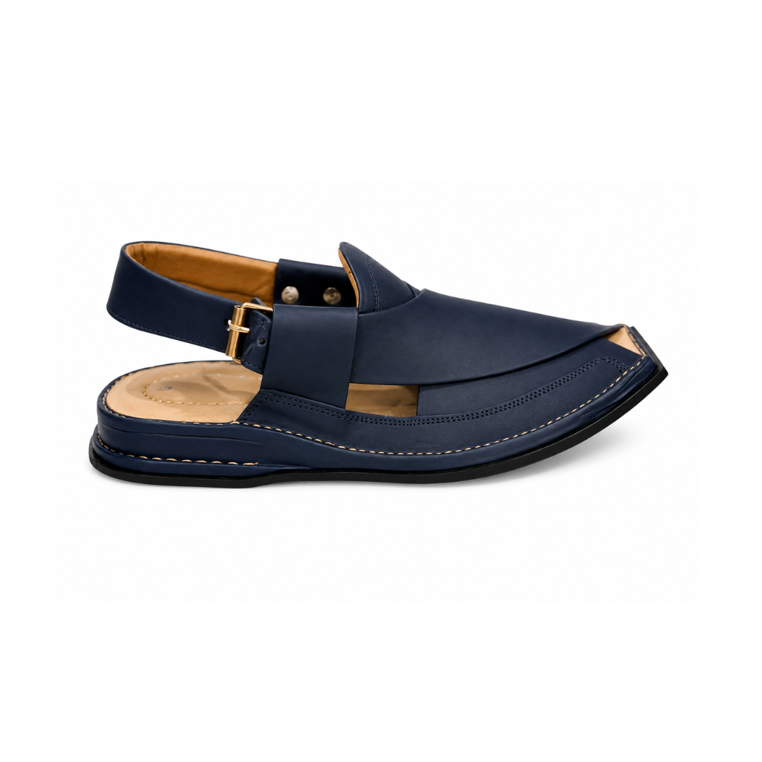 Royal Blue Zalmi Chappal